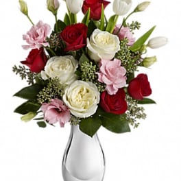 Teleflora's Love Forever Bouquet with Red Roses