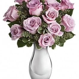 Teleflora's Roses and Moonlight Bouquet