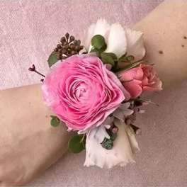 Pink Corsage
