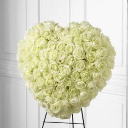 FTD Elegant Remembrance Standing Heart
