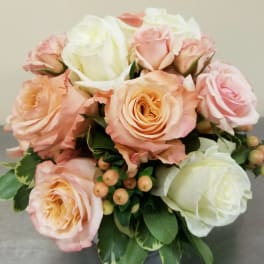 "Peachy and Bashful" Bouquet