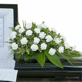 Simple Love Casket Spray