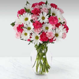 Pink Surprise Bouquet – Soft Pink Birthday Flowers