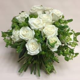 Pelham Manor's Classic Hand-tied Rose Bouquet