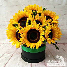 Premium Sunflowers Arrangement