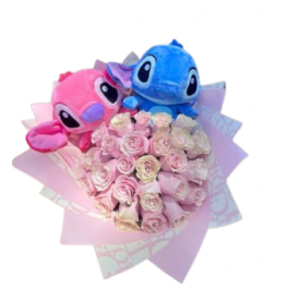 Stitch and Angel Bouquet