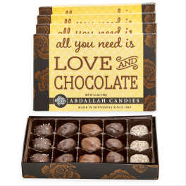 Abdallah Greeting Card- Love Choc