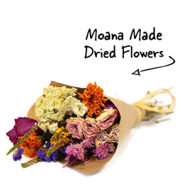 Moana Made Dried Flower Wrap