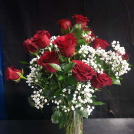 I LOVE RED ROSES