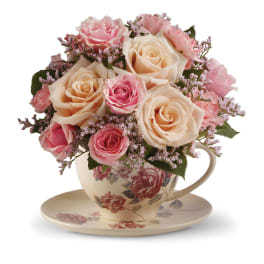 Victorian Teacup Bouquet