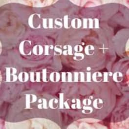 Custom Corsage and Boutonniere