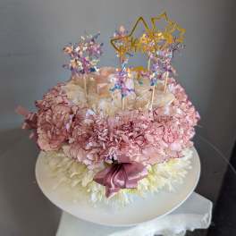 Blooming Birthday Cake