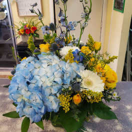 Blue Skies Bouquet