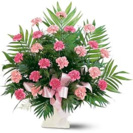 TF198-3 Classic Carnation Arrangement