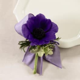 FTD Purple Passion Boutonniere
