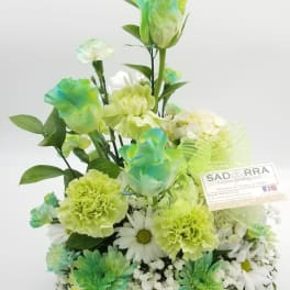 "Majestic Green" Arrangement