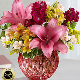 The FTD Pink Poise Bouquet