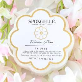 Freesia Pear Daisy Spongette Soap Sponge