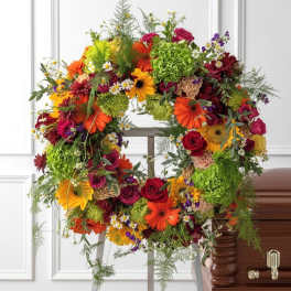 Garden Memorial Wreath
