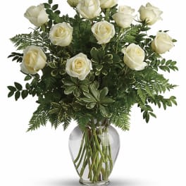 White Roses Bouquet