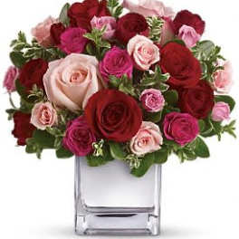 Teleflora's Love Medley Bouquet with Red Roses
