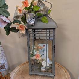 Memorial Permanent Botanical Decorative Lantern