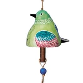 Hummingbird Ceramic Bell