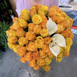 Yellow Rose Bouquet