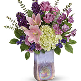 Teleflora's Purple Swirls Bouquet