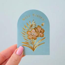 Well Wishes Orchid | Mini Card