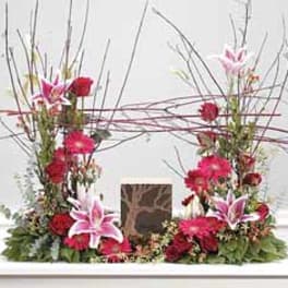 Twin Souls Urn Arrangement