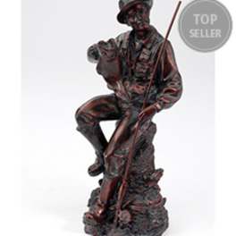 9H Fisherman Figurine
