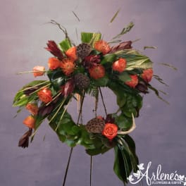 A Wildlife Farewell Wreath