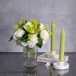 Designers Choice - WHITE AND GREEN - Pasadena Florist