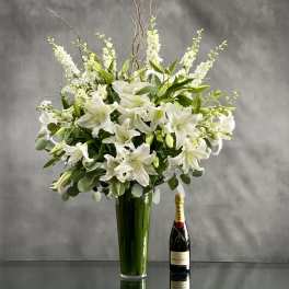 White Lily's Standing Tall - Pasadena Florist