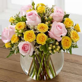 Soft Serenade Rose Bouquet