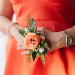 Floral Corsage Ring