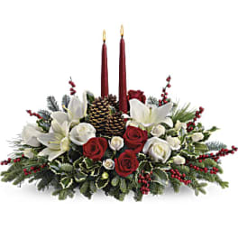 CHRISTMAS WISHES CENTERPIECE