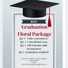 Graduation Floral Package