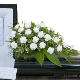 Simple Love Casket Spray