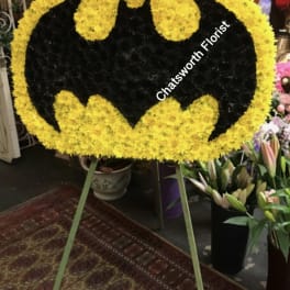 BATMAN TRIBUTE FLORAL