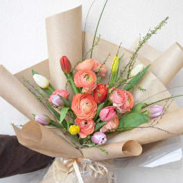 Spring Garden Hand-tied Bouquet