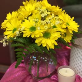Yellow Daisy Bowl