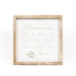 Memories Wood Sign