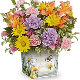 Floral Buzz Cube