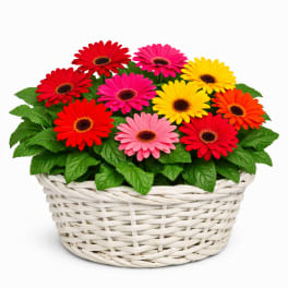 Potted Gerbera Daisy Plants