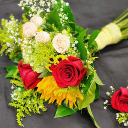 Sunflower and Rose Prom Bundle