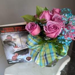Book club - Book and rose special.