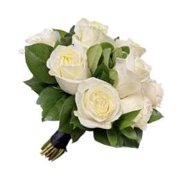 White Rose Handtied