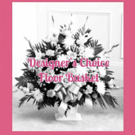 Designers Choice Funeral Floor Basket